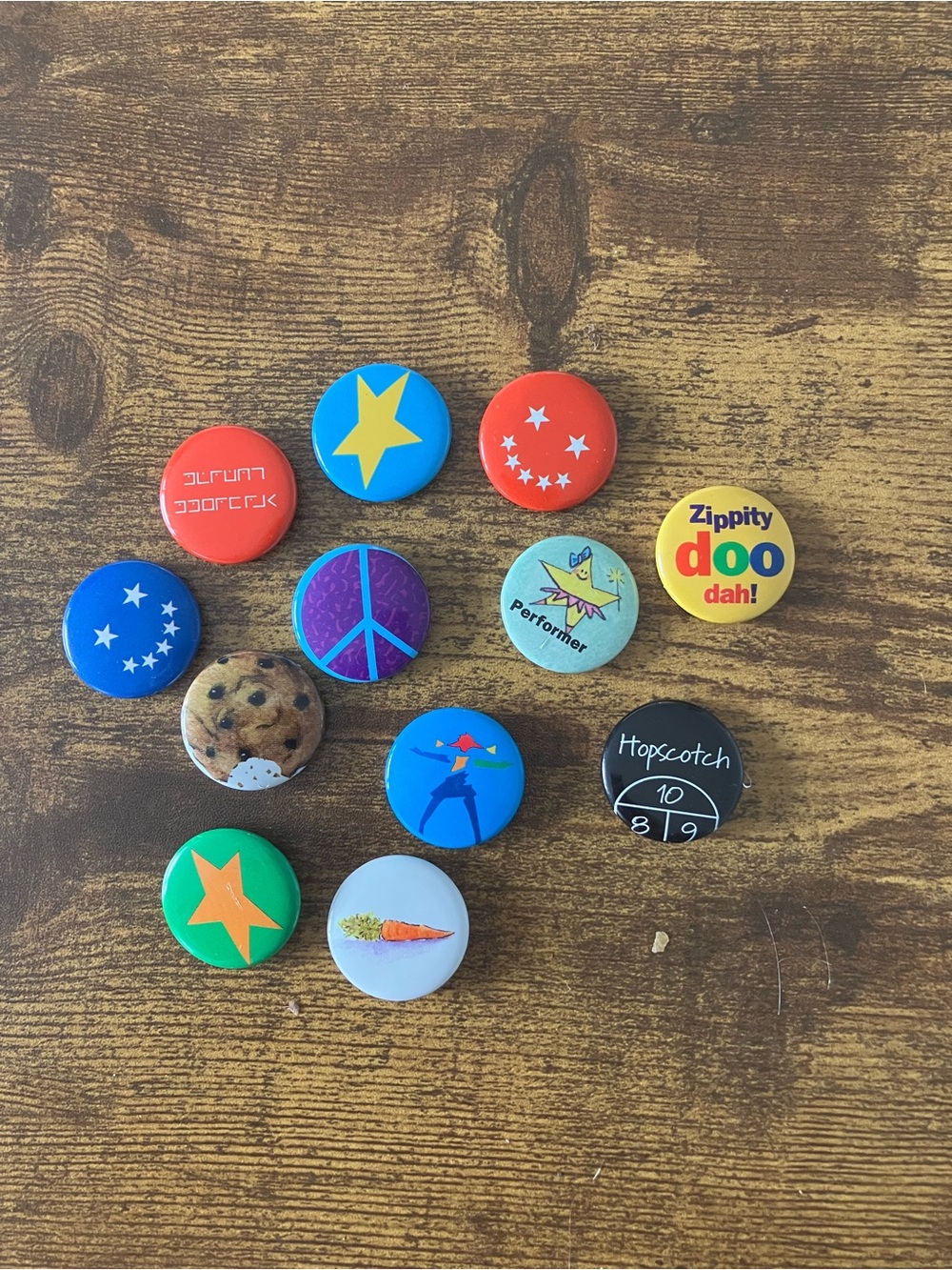 American Girl of Today Grin Pins